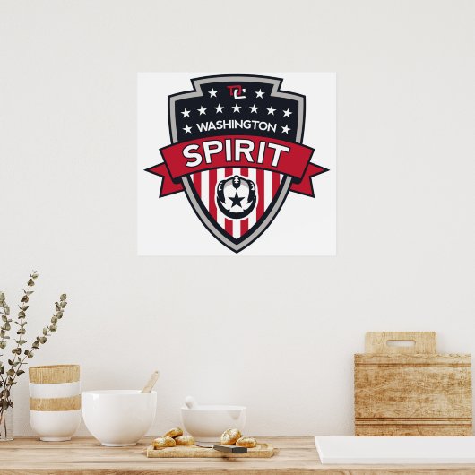 Pictogram Washington Spirit Poster (Keuken)