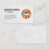 Pictogram wasprogramma afsprakenkaartje (Voorkant / Achterkant)