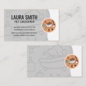 Pictogram wasprogramma visitekaartje (Voorkant / Achterkant)