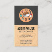 Pictogram wasprogramma visitekaartje (Voorkant)