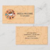 Pictogram wasprogramma visitekaartje (Voorkant / Achterkant)