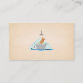 Pictogram wasprogramma visitekaartje (Achterkant)