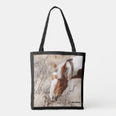 Pictogram zand wasbak tote bag (Achterkant)