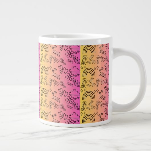 pictogrammen grote koffiekop (Rechts)