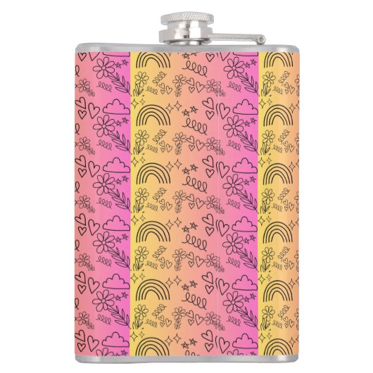 pictogrammen heupfles (Achterkant)