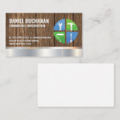 Pictogrammen van handgereedschap voor de bouw | Ho Visitekaartje (Voorkant / Achterkant)