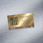 Pictogrammen voor bouwgereedschap | Achtergrond ho Magnetisch Visitekaartje (Voorbeeld)