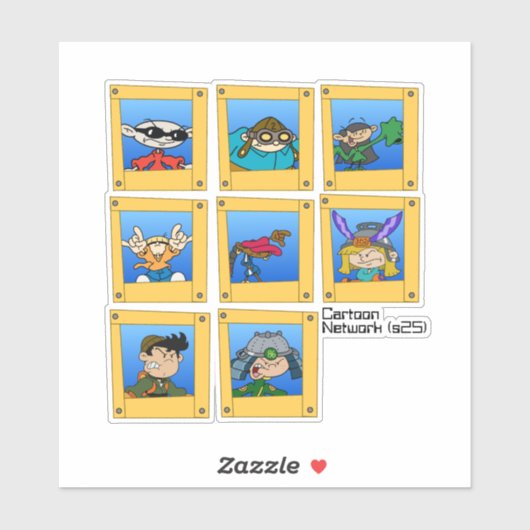 Pictogrammen voor KND-operatoren Sticker (Vel)