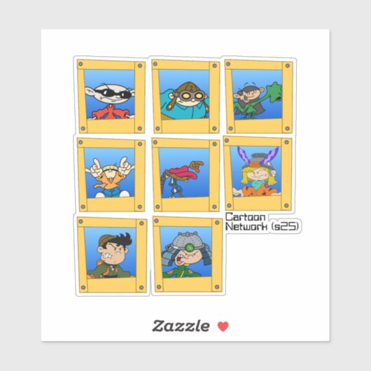 Pictogrammen voor KND-operatoren Sticker (Vel)