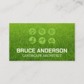 Pictogrammen voor landschapsontwerp | Grafische ac Visitekaartje (Voorkant)