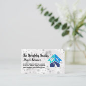 Pictogrammen voor schoonmaakdienst | Soapy Sud Bub Visitekaartje (Staand voorkant)