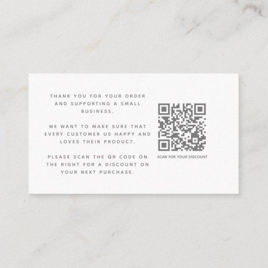 Pictogrammen voor sociale media QR-code Hartelijk  Informatiekaartje (Achterkant)