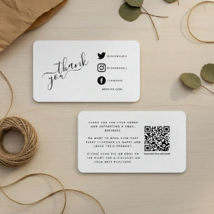 Pictogrammen voor sociale media QR-code Hartelijk  Informatiekaartje