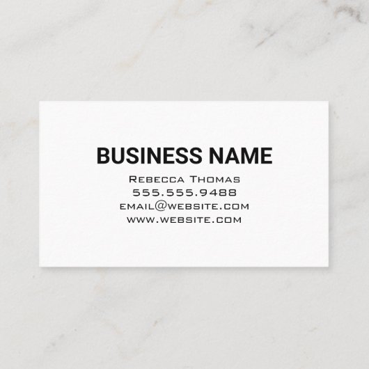 Pictogrammen voor sociale media visitekaartje (Achterkant)