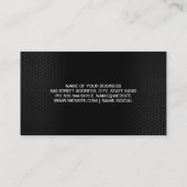 Pictogrammen voor sportuitrusting visitekaartje (Achterkant)