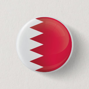 Pictogramvlag Bahrein Ronde Button 3,2 Cm
