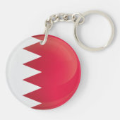 Pictogramvlag Bahrein Sleutelhanger (Achterkant)