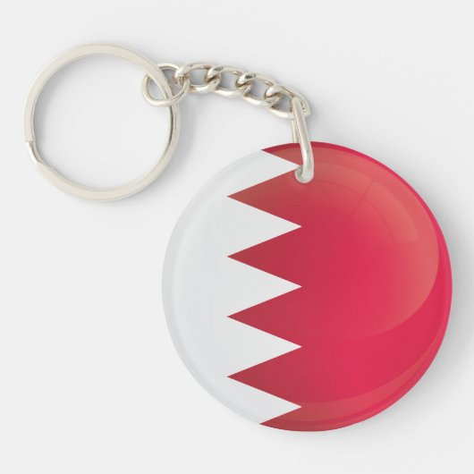 Pictogramvlag Bahrein Sleutelhanger (Voorkant)