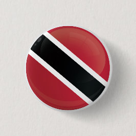 Pictogramvlag van Trinidad en Tobago Ronde Button 3,2 Cm