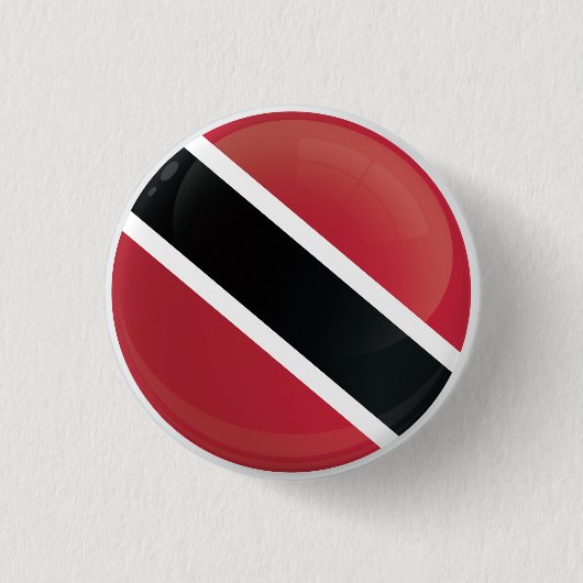 Pictogramvlag van Trinidad en Tobago Ronde Button 3,2 Cm (Voorkant)