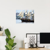 Picton Castle Cook Islands Poster (Thuiskantoor)