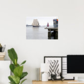 Picton Castle gevolgd door Jolly Brise Poster (Thuiskantoor)