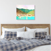 Picton Harbor Nieuw-Zeeland Canvas Afdruk (Insitu (Slaapkamer))