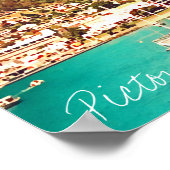 Picton Harbor Nieuw-Zeeland Poster (Hoek)