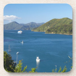 Picton Harbour, Marlborough Sounds, Zuid Drankjes Onderzetter