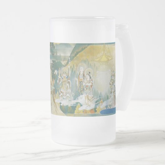 Pictorial Life of Nichiren Shonin pt.22 Matglas Bierpul (Voorkant rechts)