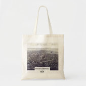 Pictorial map Billings - Montana - 1904 Tote Bag (Voorkant)