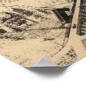 Pictorial Map of Aspen Colorado (1893) Poster (Hoek)