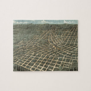 Pictorial Map of Atlanta (1871) Legpuzzel