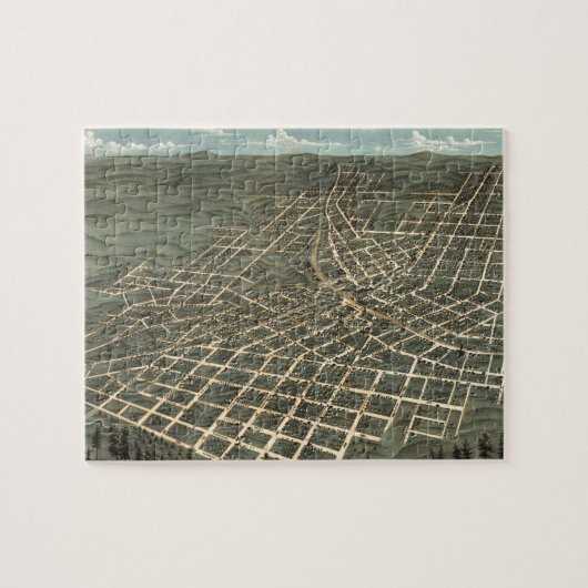 Pictorial Map of Atlanta (1871) Legpuzzel (Horizontaal)