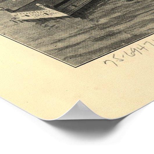  Pictorial Map of Atlantic City (1909) Poster (Hoek)