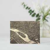  Pictorial Map of Aurora Illinois (1882) Briefkaart (Staand voorkant)