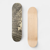 Pictorial Map of Baltimore (1912) Persoonlijk Skateboard (Voorkant)