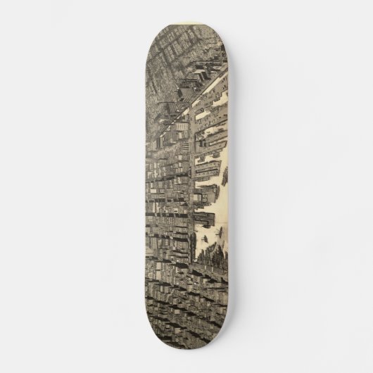 Pictorial Map of Baltimore (1912) Persoonlijk Skateboard (Voorkant)