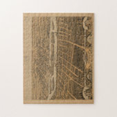  Pictorial Map of Batavia IL (1869) Legpuzzel (Verticaal)