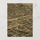  Pictorial Map of Birmingham (1885) Briefkaart (Voorkant)