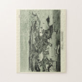 Pictorial Map of Bossen Hole Falmouth MA Legpuzzel (Verticaal)