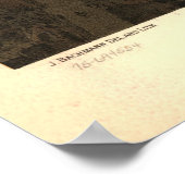  Pictorial Map of Boston (1877) Poster (Hoek)