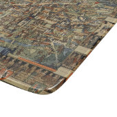 Pictorial Map of Cambridge, Engeland Snijplank (Hoek)