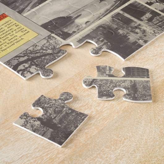 Pictorial Map of Canada - Landmarks Legpuzzel (Zijkant)