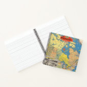 Pictorial Map of Canada - Landmarks Notitieboek (Binnen)