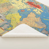 Pictorial Map of Canada - Landmarks Sherpa Deken (3/4)