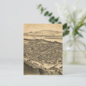 Pictorial Map of Catskills New York (1889) Briefkaart (Staand voorkant)