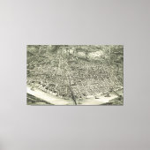  Pictorial Map of Cburn (1900) Canvas Afdruk (Voorkant)