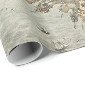  Pictorial Map of Charleston (1872) Cadeaupapier (Rol Hoek)