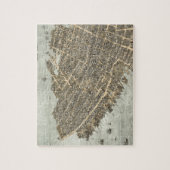 Pictorial Map of Charleston (1872) Legpuzzel (Verticaal)